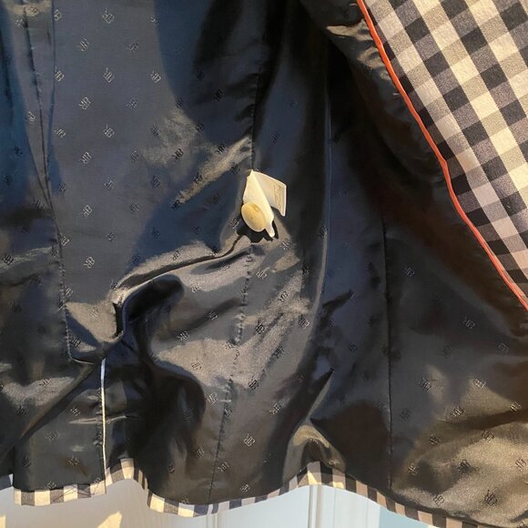 Banana Republic Gingham Blazer – Size 4P - Picture 2 of 6